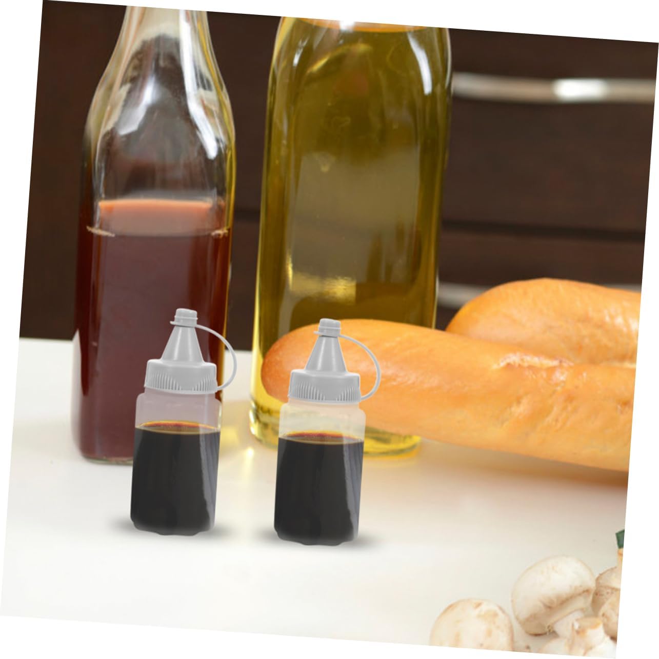 8PCS Portable Squeeze Bottles