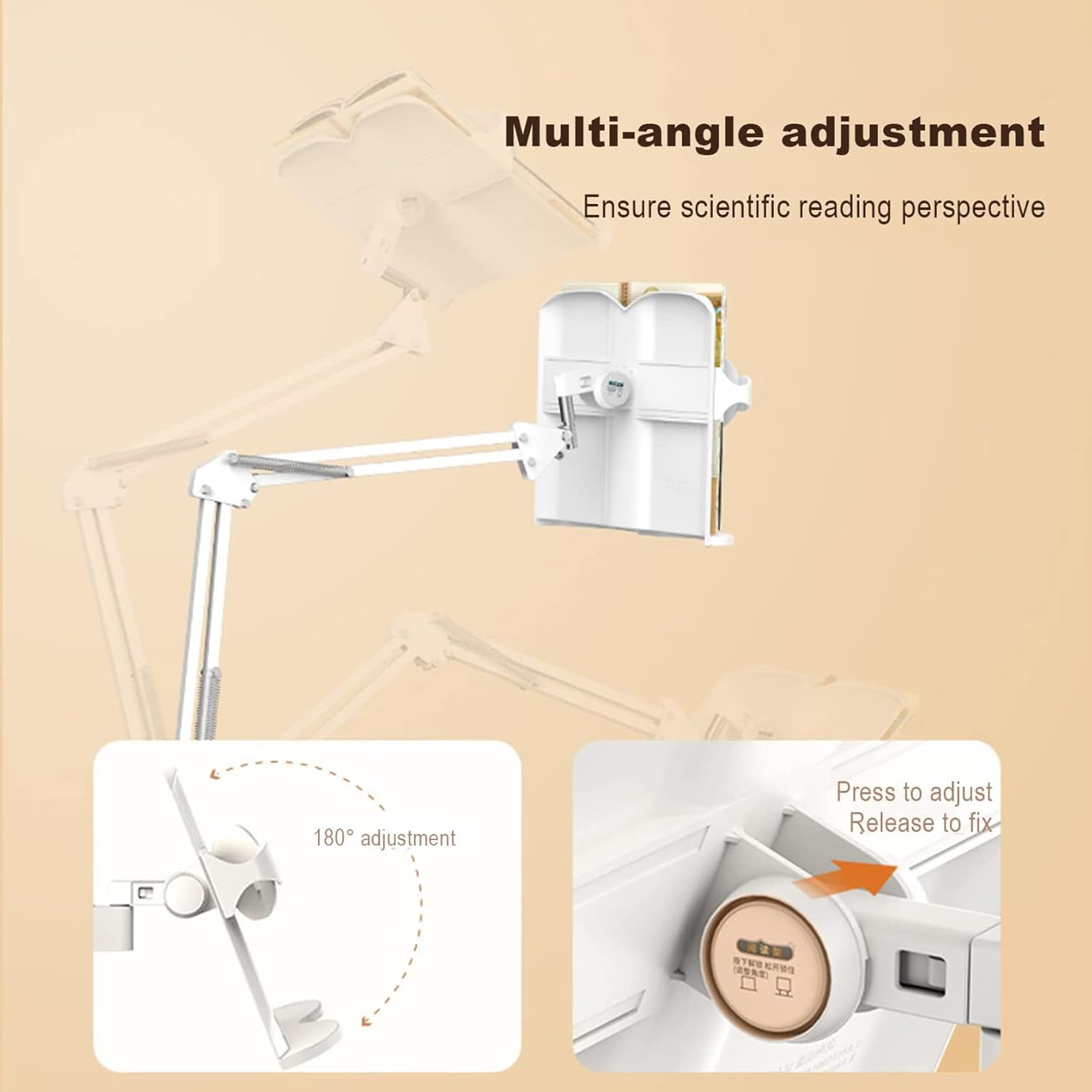 Adjustable Upright Book Stand