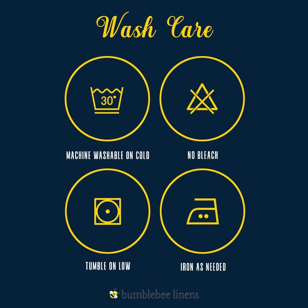 Bumblebee Premium 14x22 Linen Towels 4-Pak