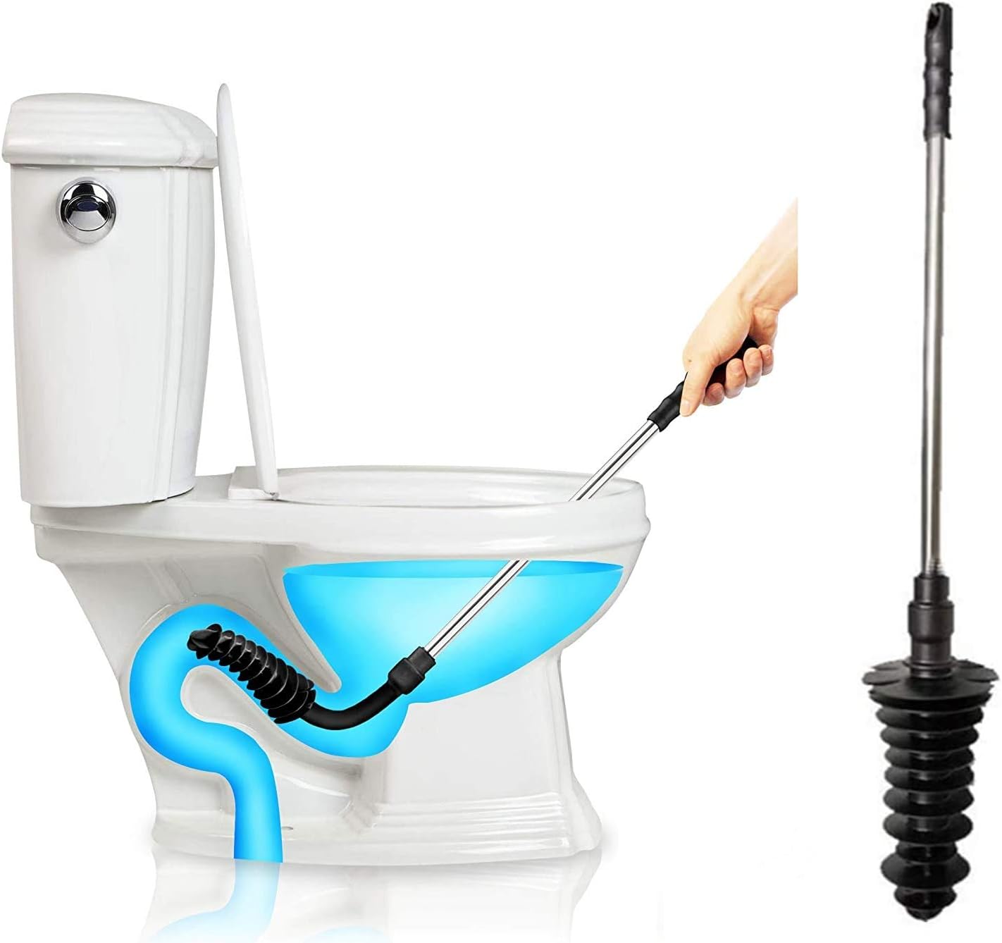 Efficient Toilet Plunger