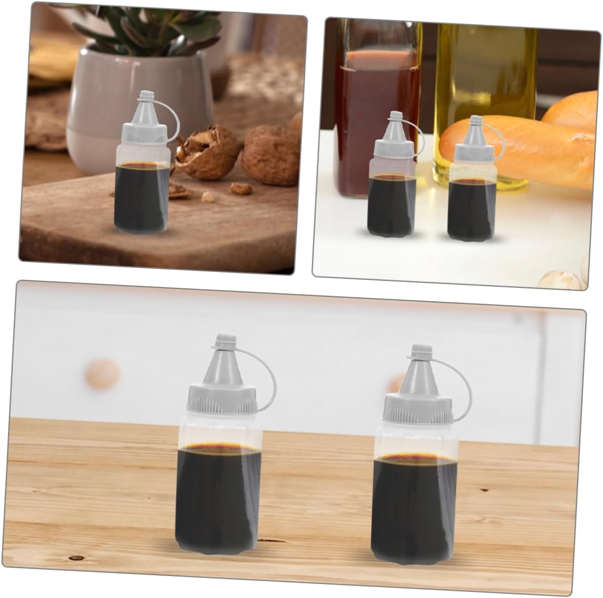 8PCS Portable Squeeze Bottles