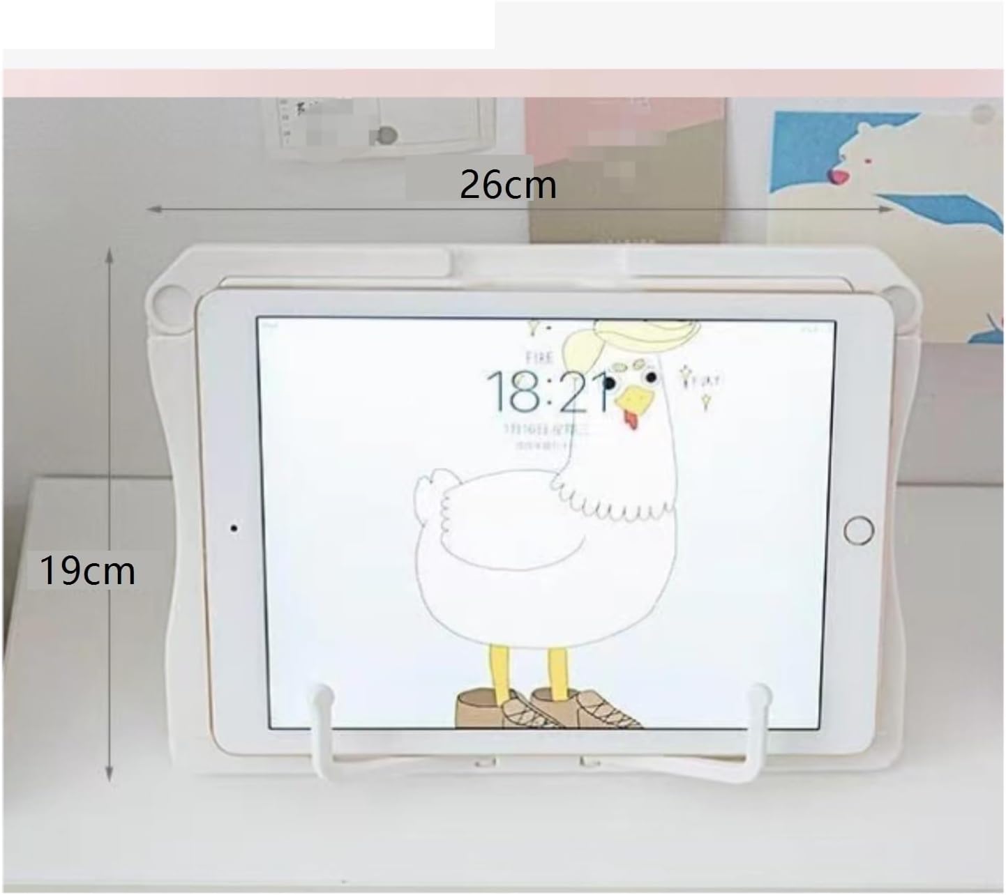 QUQUQ Adjustable Recipe Book Holder