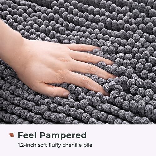 Luxurious Chenille Bathroom Mat