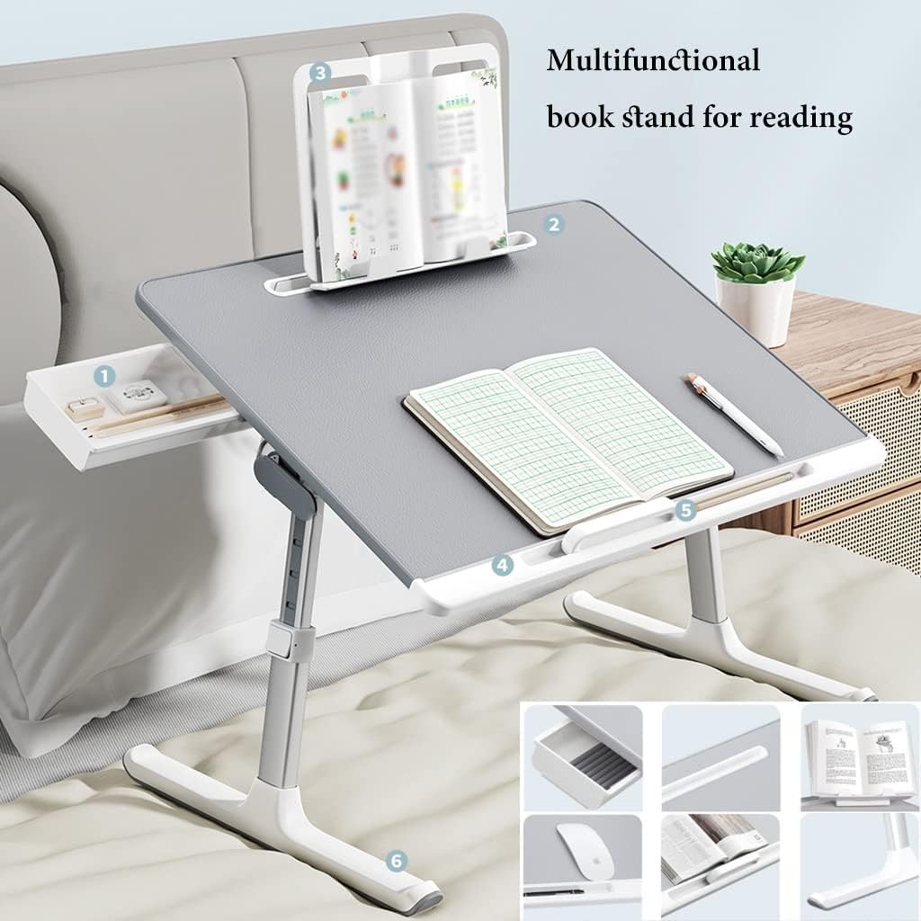 Adjustable Ergonomic Book Stand for Reading Gaming Multi-Angle Foldable Design