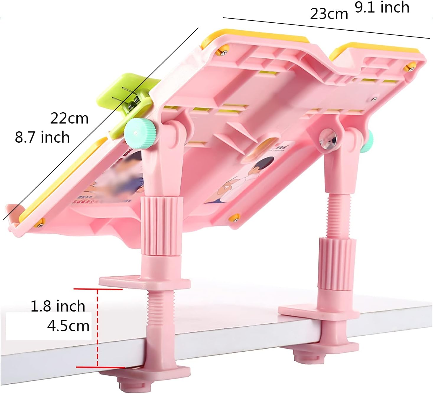 Foldable Portable Durable Book Stand for Books More