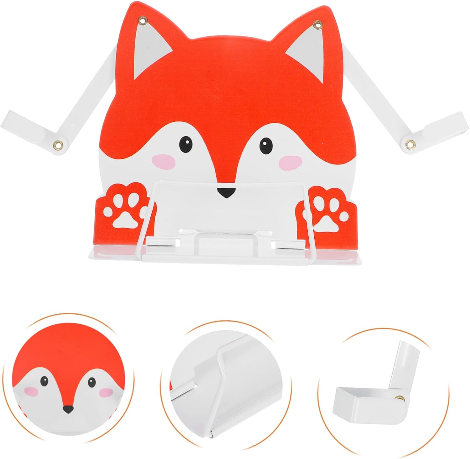 VILLCASE Fox-Shaped Book Holder for Kids