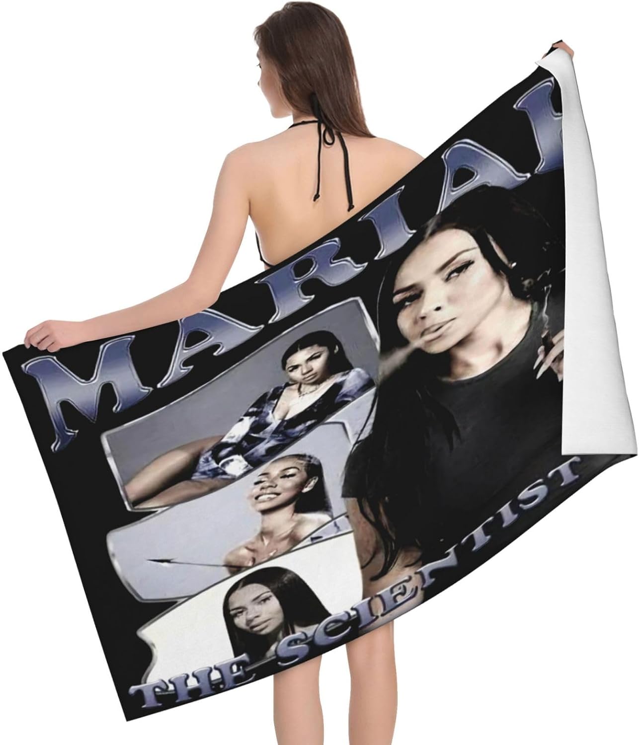 Microfiber Bath Towel Quick Dry 32x52 In for Beach Travel