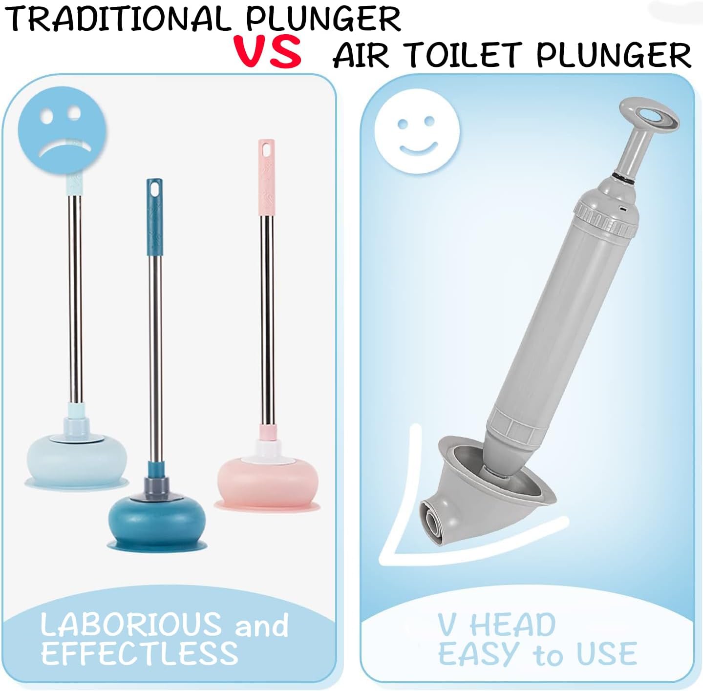 Powerful Toilet Plunger for Effortless Unclogging