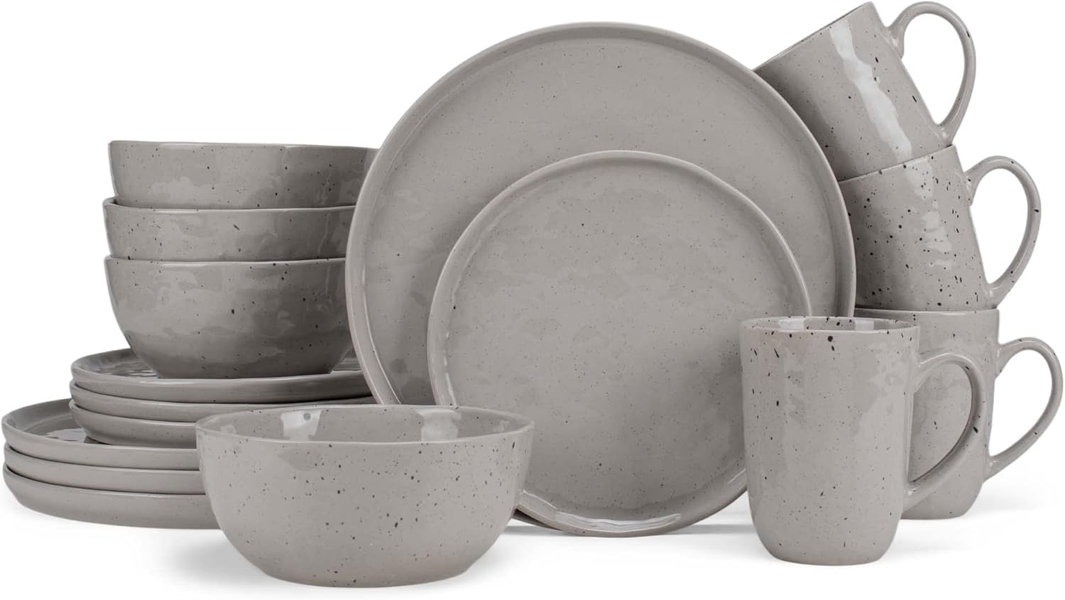 Perfect Shiny Speckled Western Country Style Dinnerware Set