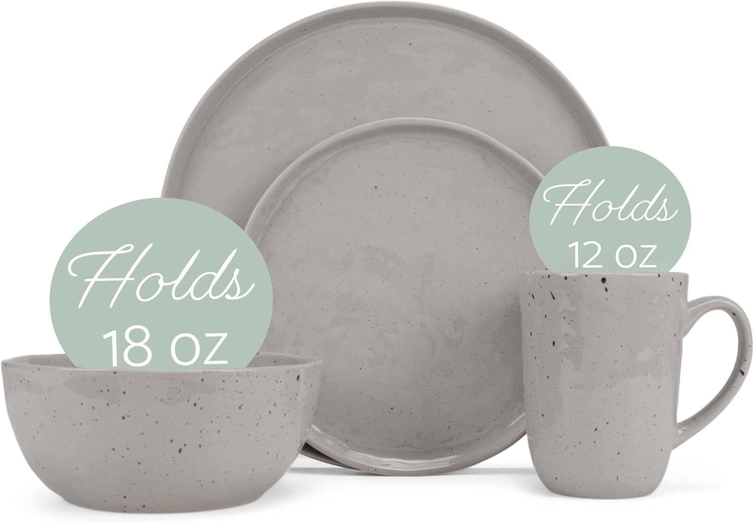 Perfect Shiny Speckled Western Country Style Dinnerware Set