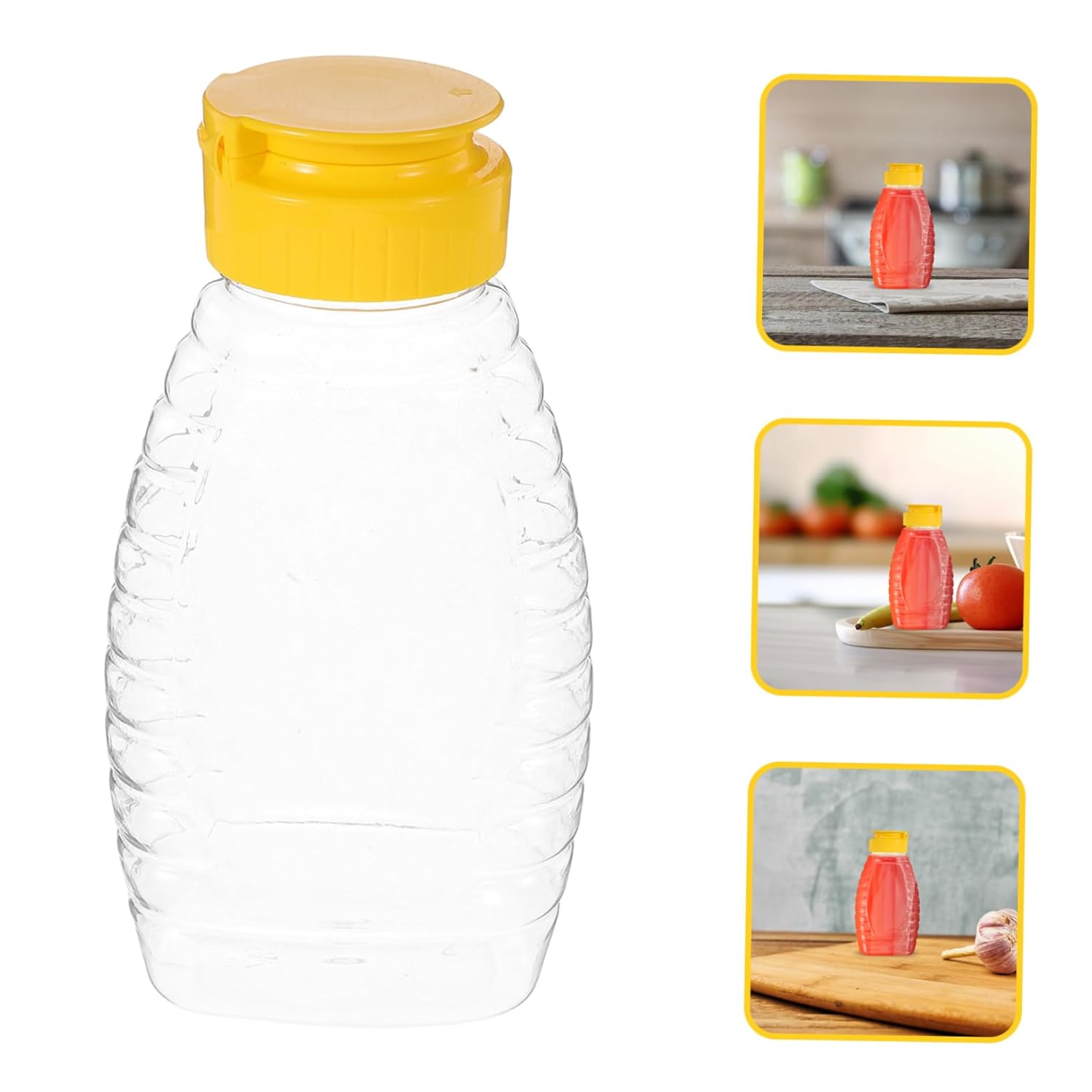 Convenient Squeeze Bottle for Honey More