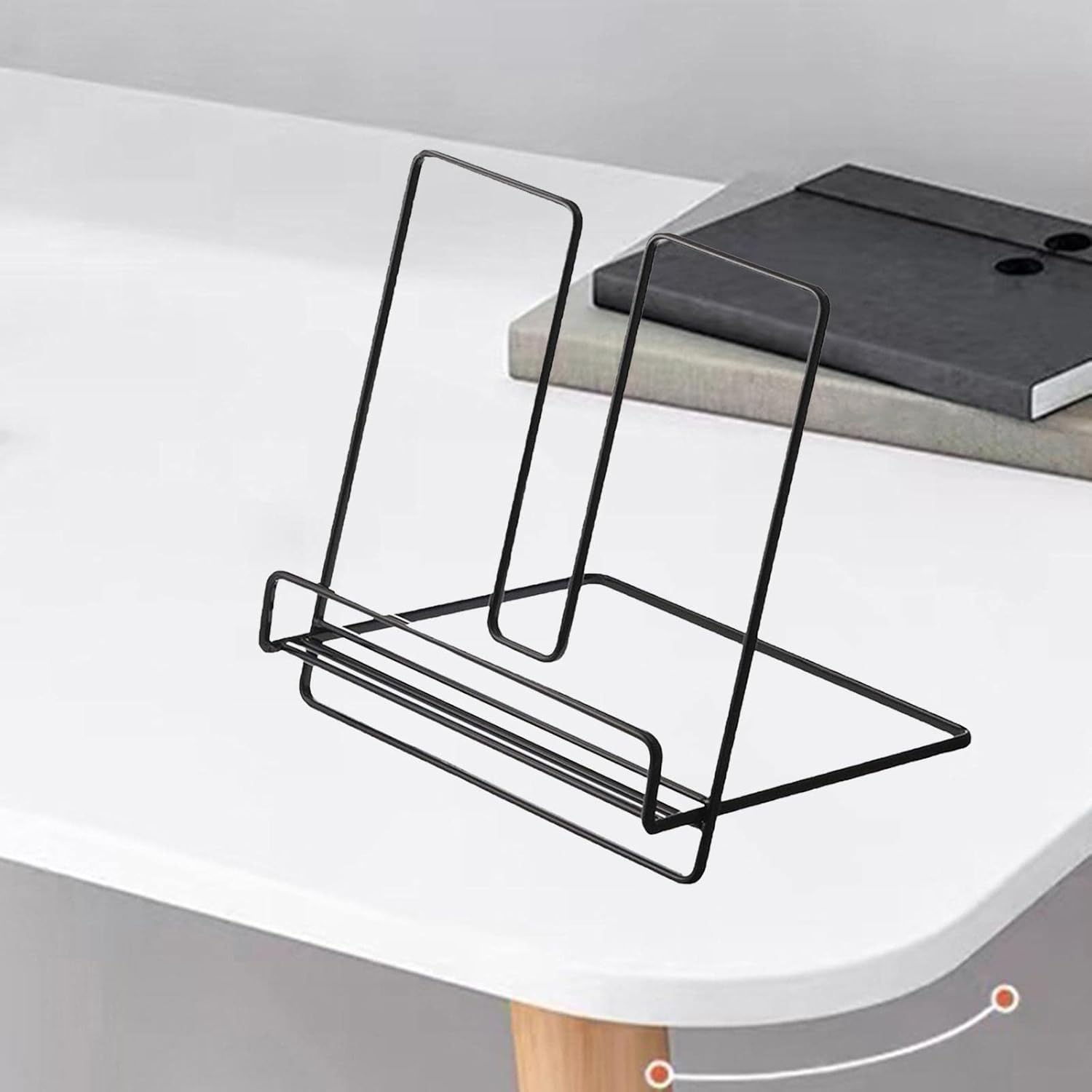 Portable Metal Recipe Book Stand