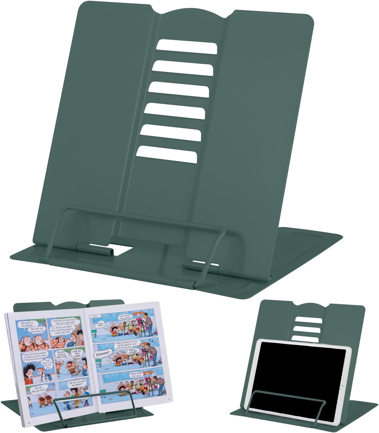 MSDADA Desk Book Stand Comfortable Portable Reading Companion