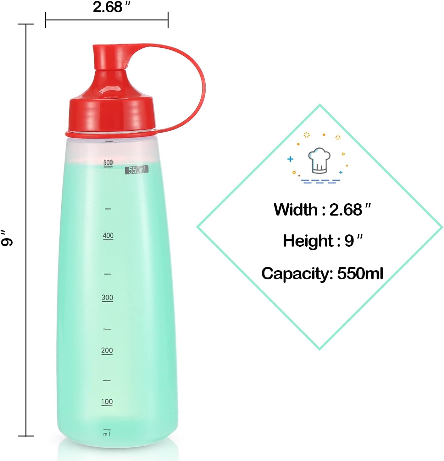 Sleek Squeeze Bottles
