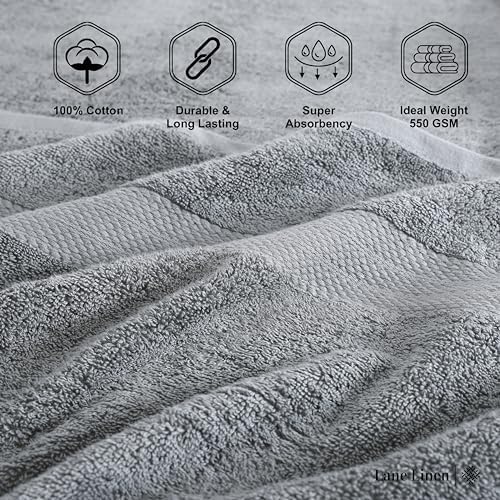 Premium Luxury Cotton Bath Set - Soft Absorbent for Your Washroom Enjoyment