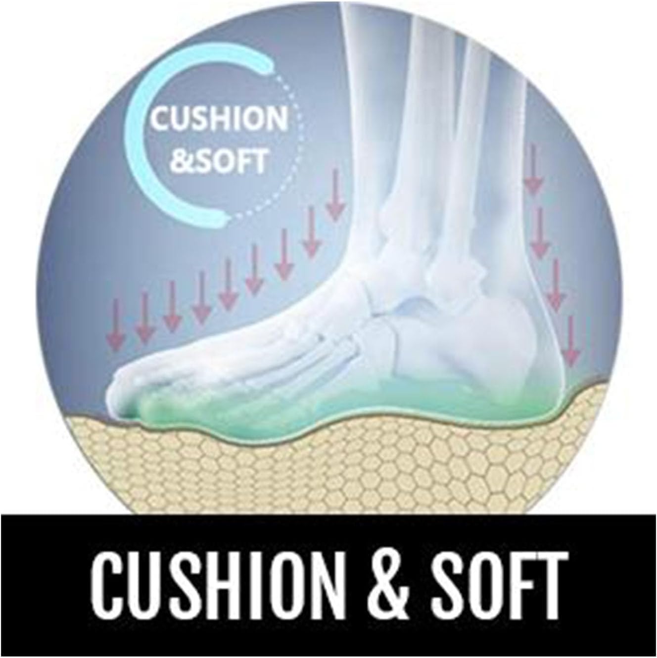 CAPSCEOLLCozy Memory Foam Bath Mat Set for the Bathroom