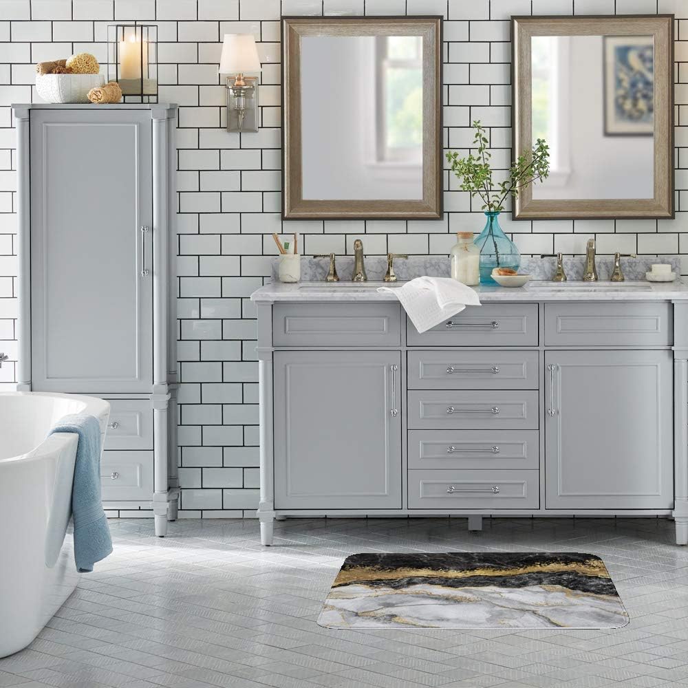 ZHIHUI Ultra Soft Bathroom Mat