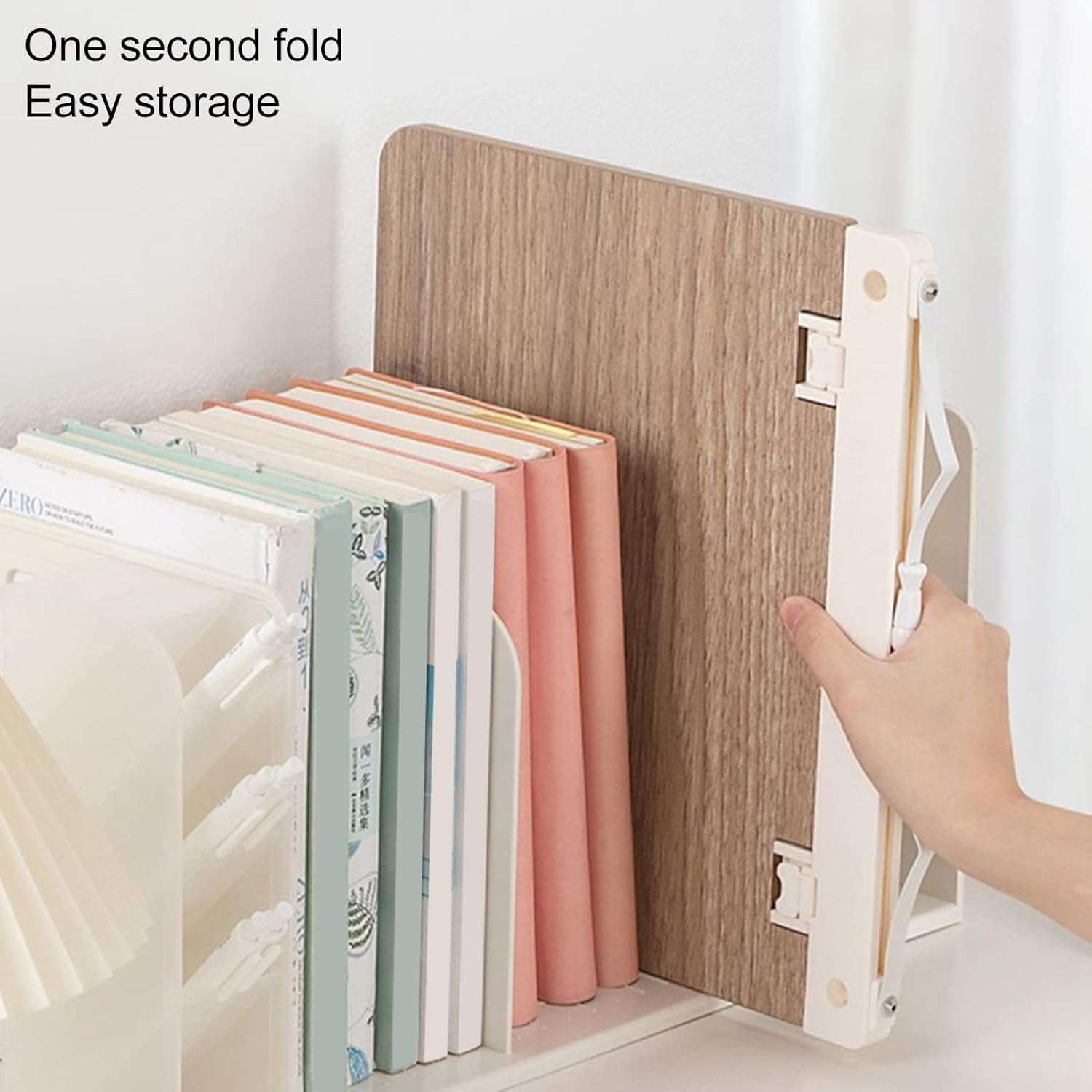 Book Stand Portable Cookbook Holder for Recipe Books