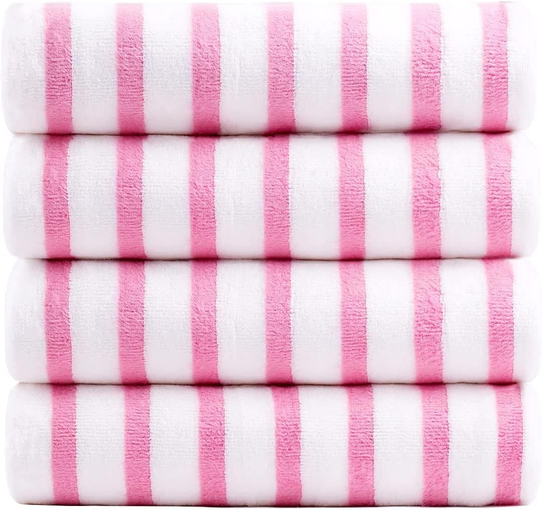 ULTIMATELY ABSORBENT ULTRA SOFT 4-Pack Microfiber Bath Towels