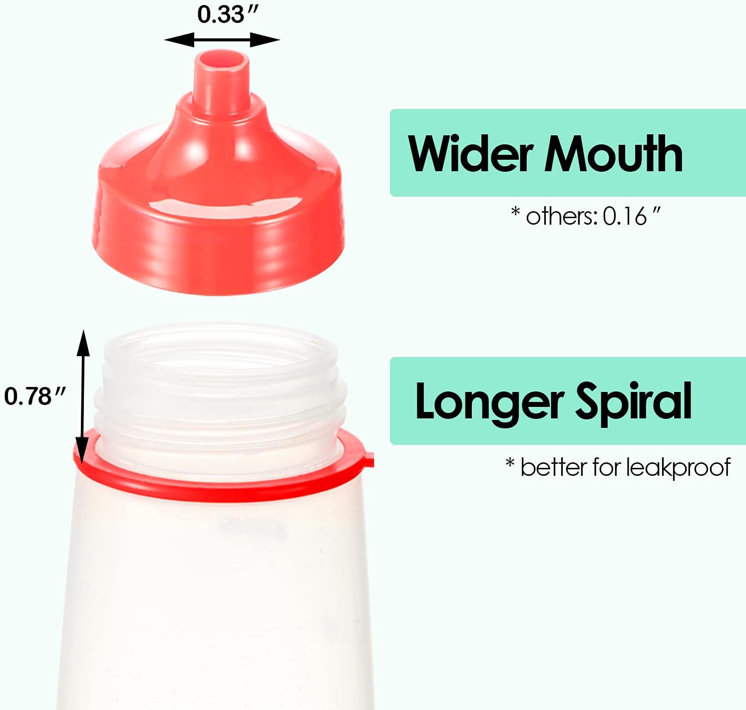Sleek Squeeze Bottles