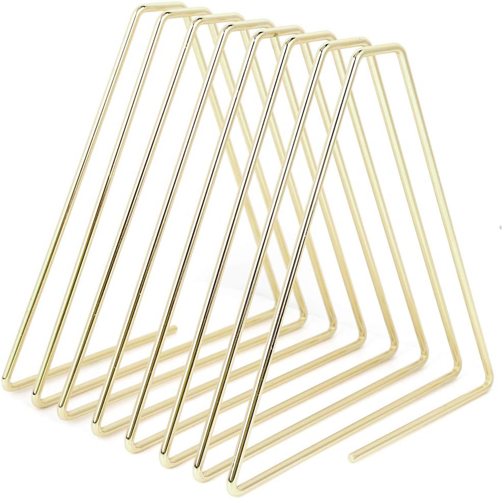 Gsycle Gold Bookends for Home Office