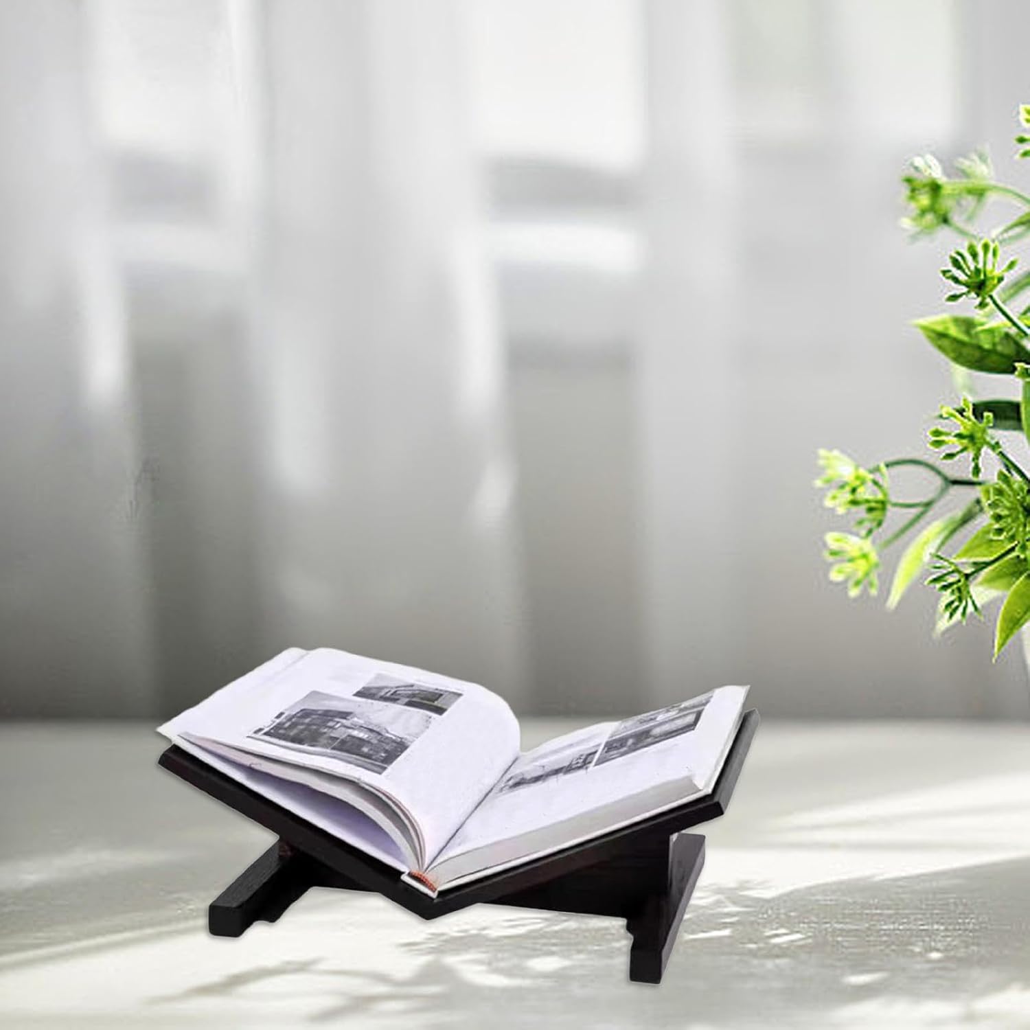 Sturdy Open Bookholder for Kitchen