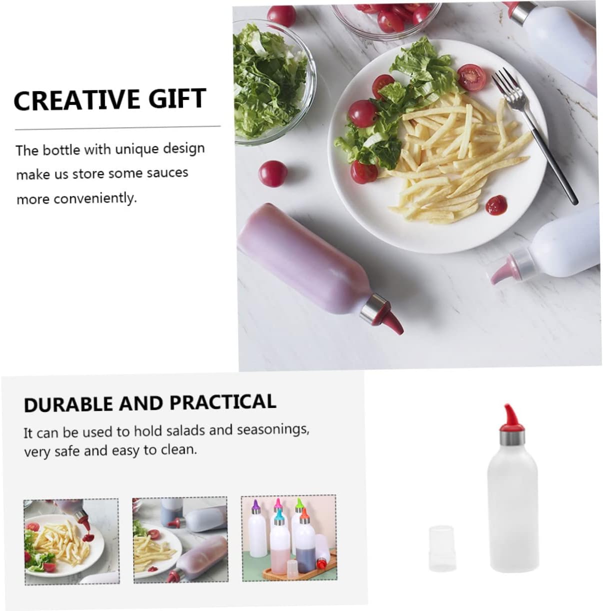 Cabilock Portable Sauce Bottle
