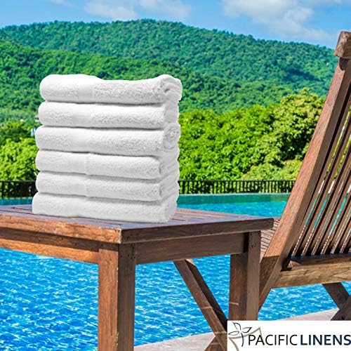 Pacific Linens Lightweight Thin Bath Towels Set