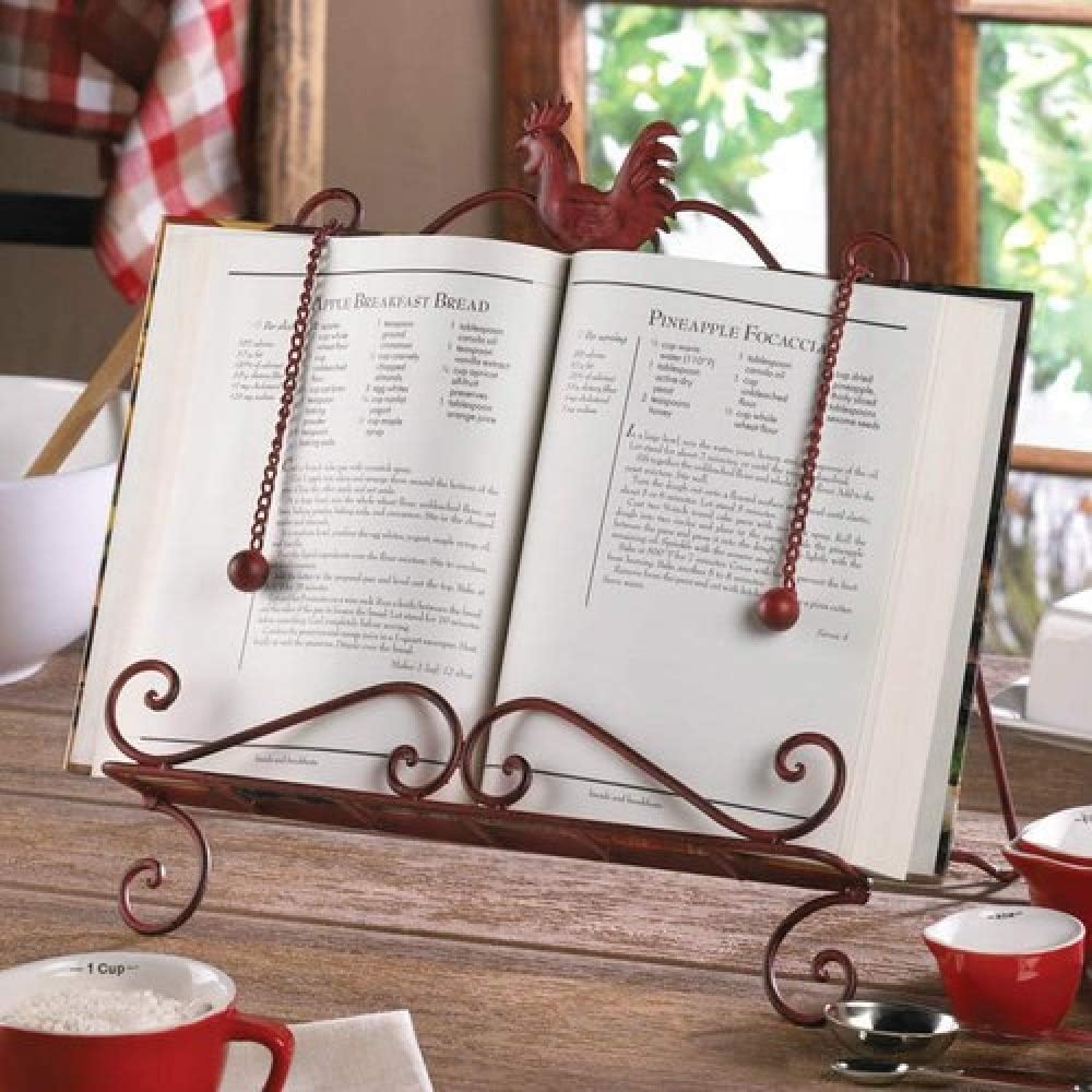 Rooster Kitchen Tablet Stand with Case