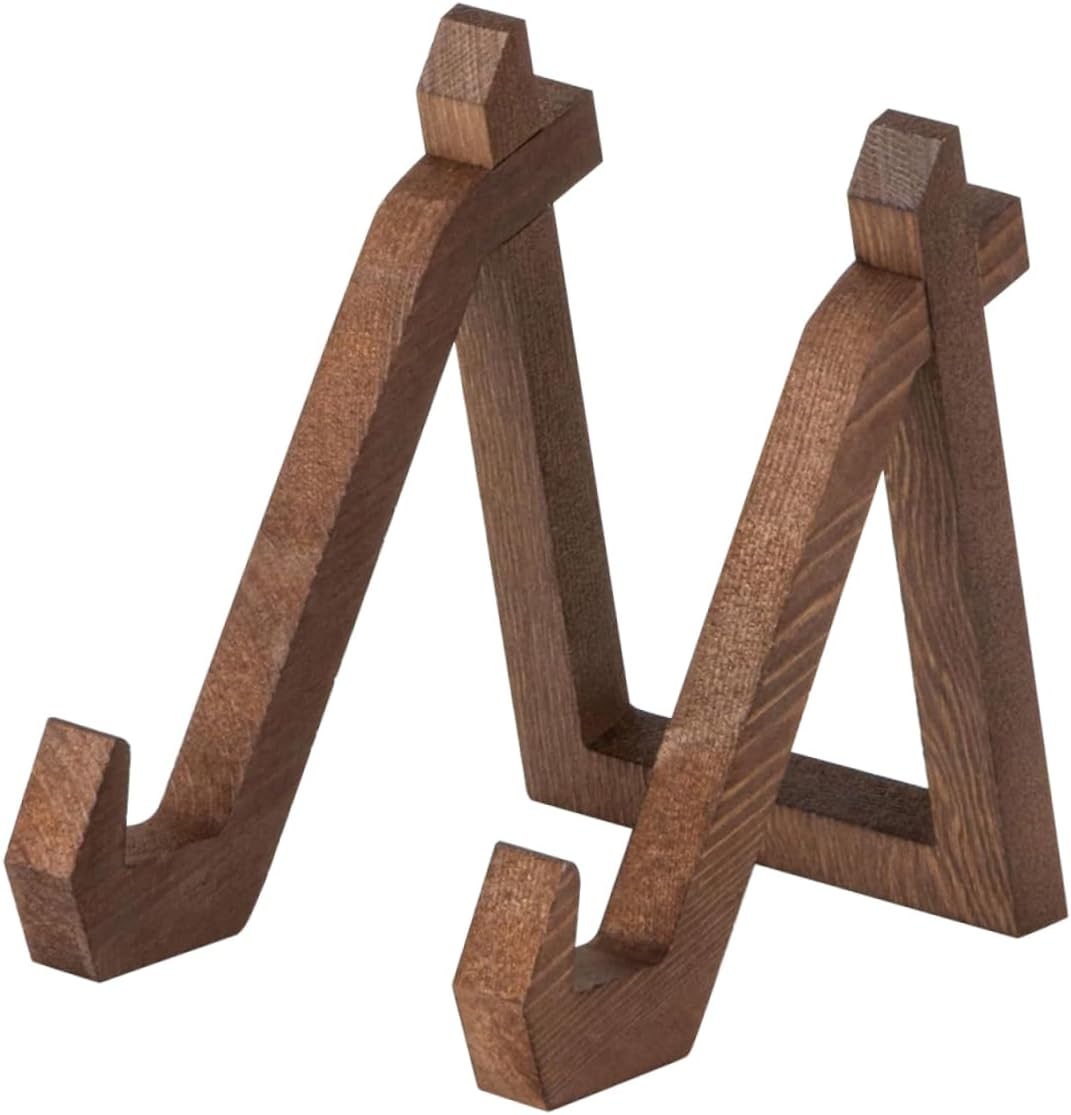 Zerodeko Wooden Menu Recipe Holder Stand