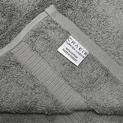 Chakir Turkish Linens 100 Cotton Premium Turkish Towels for Bathroom 35x70