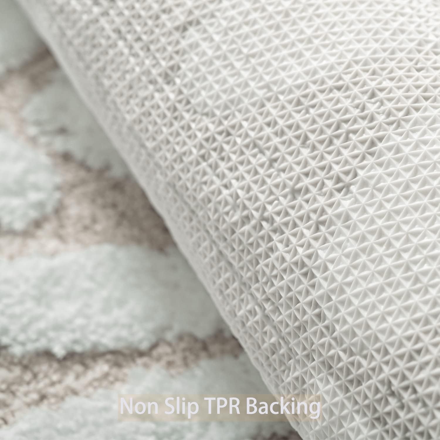 Charming Beige Yellow Daisy Bathroom Rug