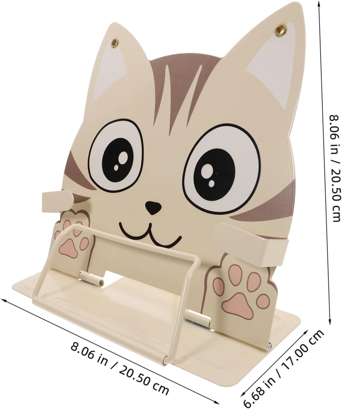 Fun Multi-Functional Kids Bookstand with Cartoon Animal Design