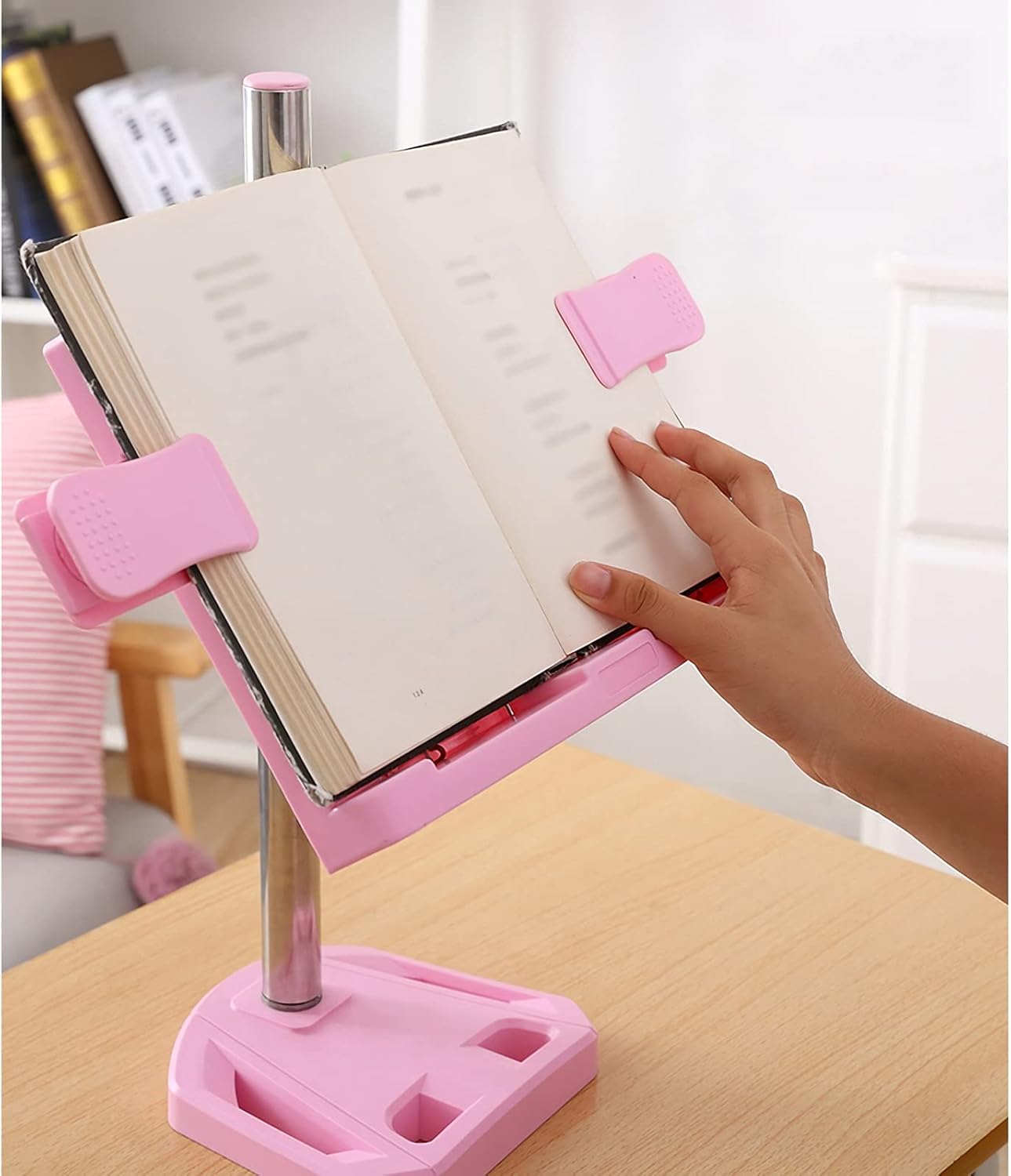 Adjustable Angle Book Stand for Kitchen Office