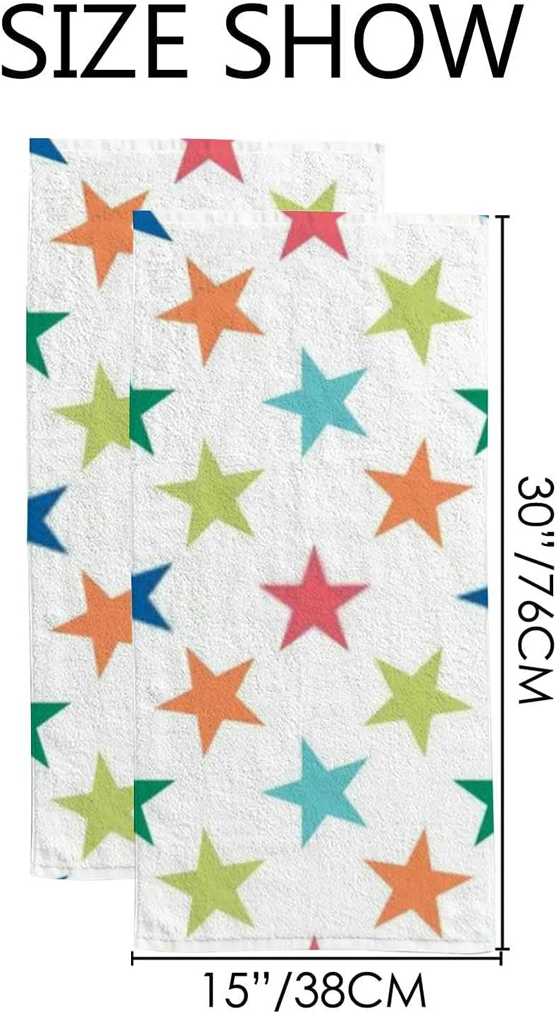 Rashu Bath Towel Set Ultra Soft 30x15in
