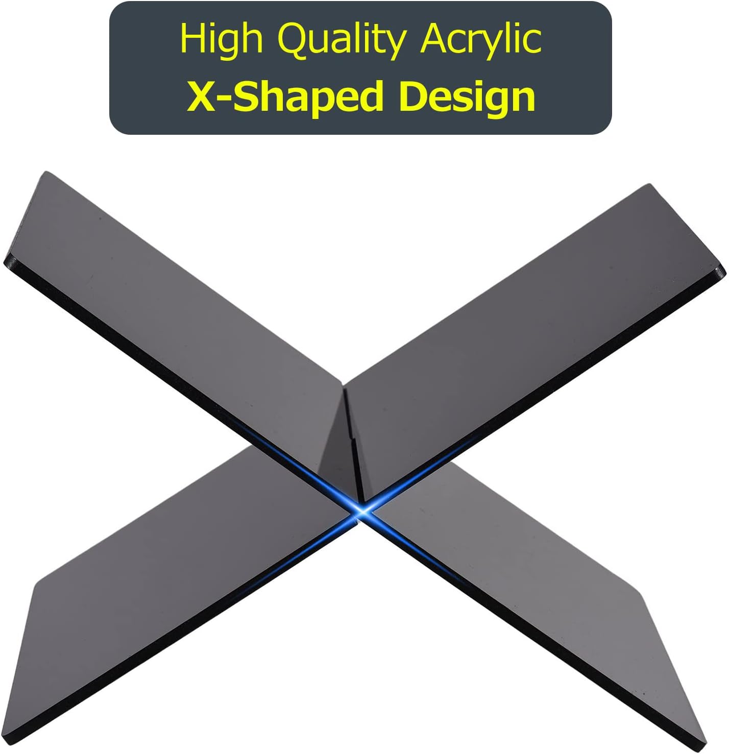 Irfora X-Shaped Acrylic Book Display