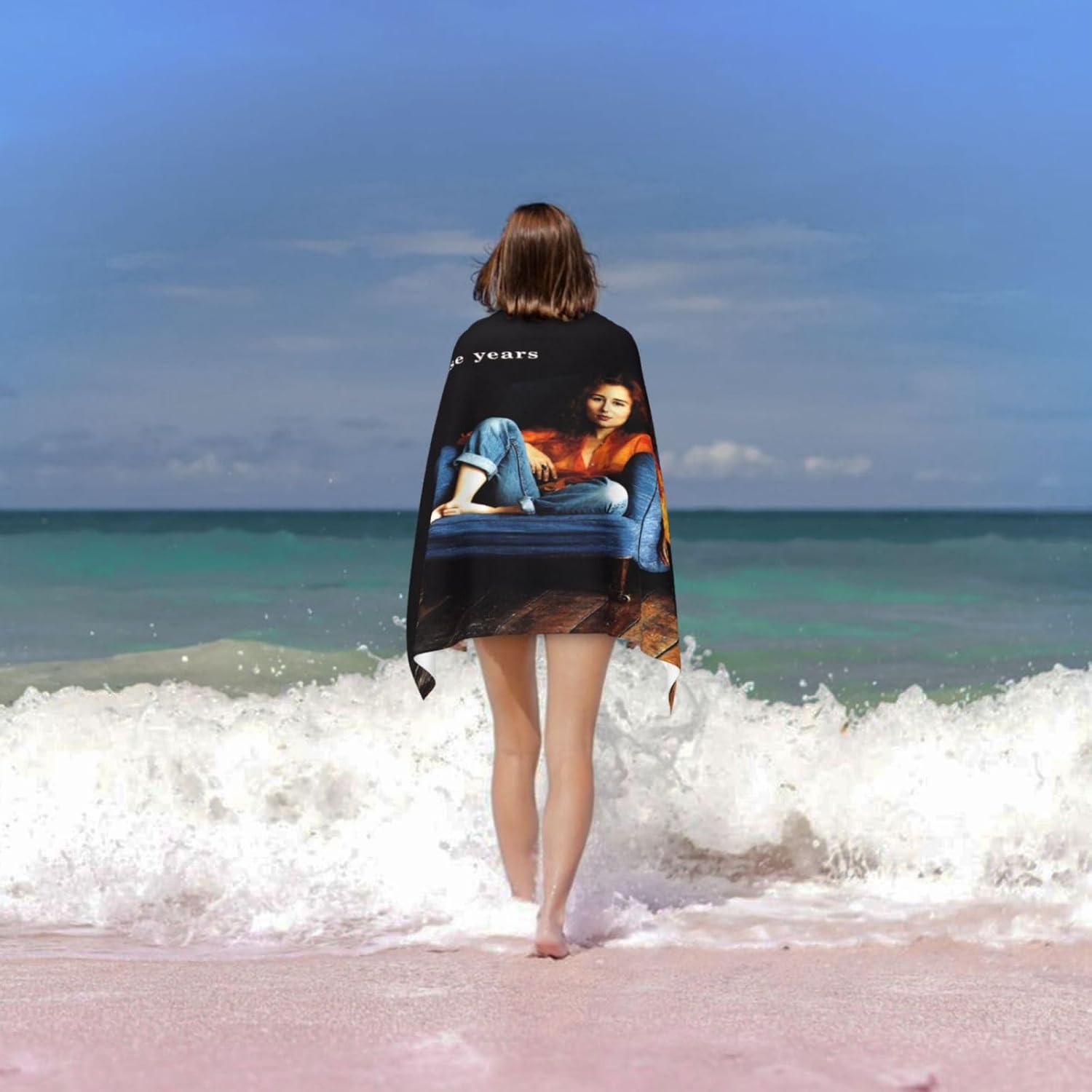 Bath Towels for Travel Home Microfiber Beach Towels Quick Dry 52x32