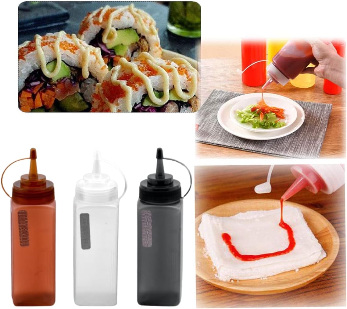 Vibrant 500ml Squeeze Bottle Set