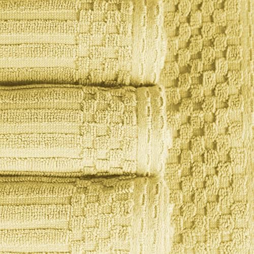 BLUENILEMILLS Cotton Bath Sheet Set of 2 - Golden Mist
