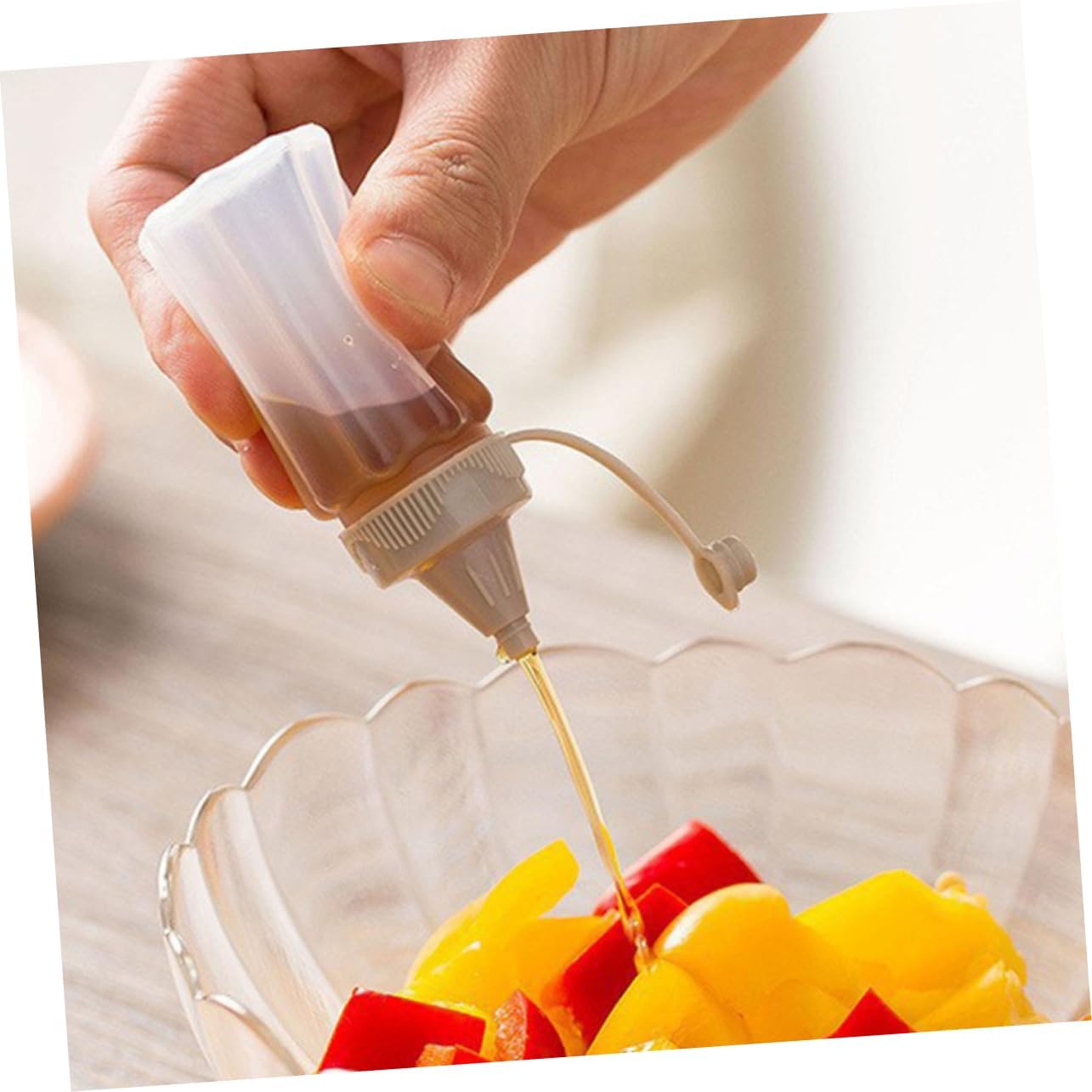 Gatuida 12-Piece Condiment Squeeze Bottles