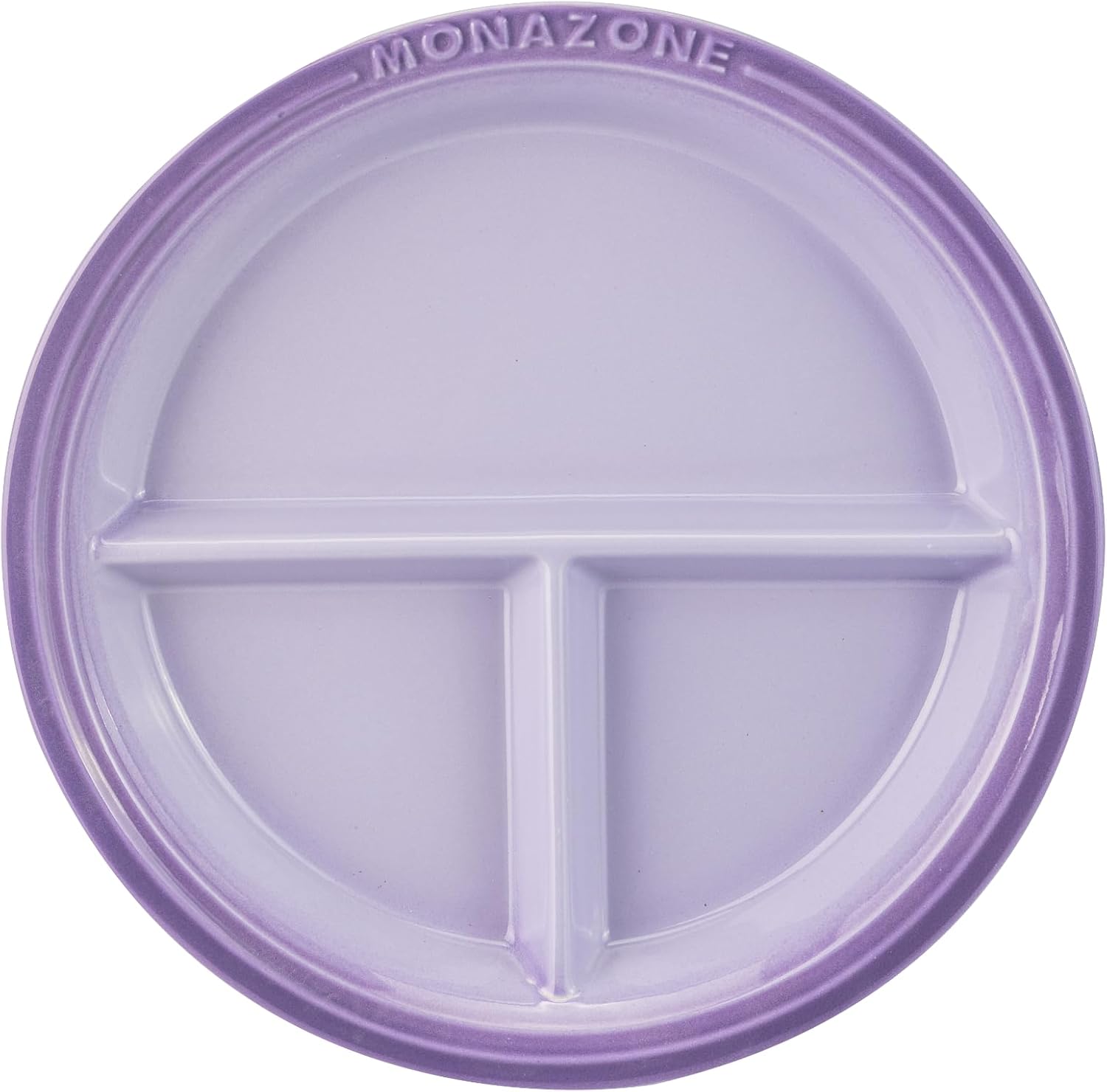 Portion Control Plate with 3 Compartments for Weight Loss