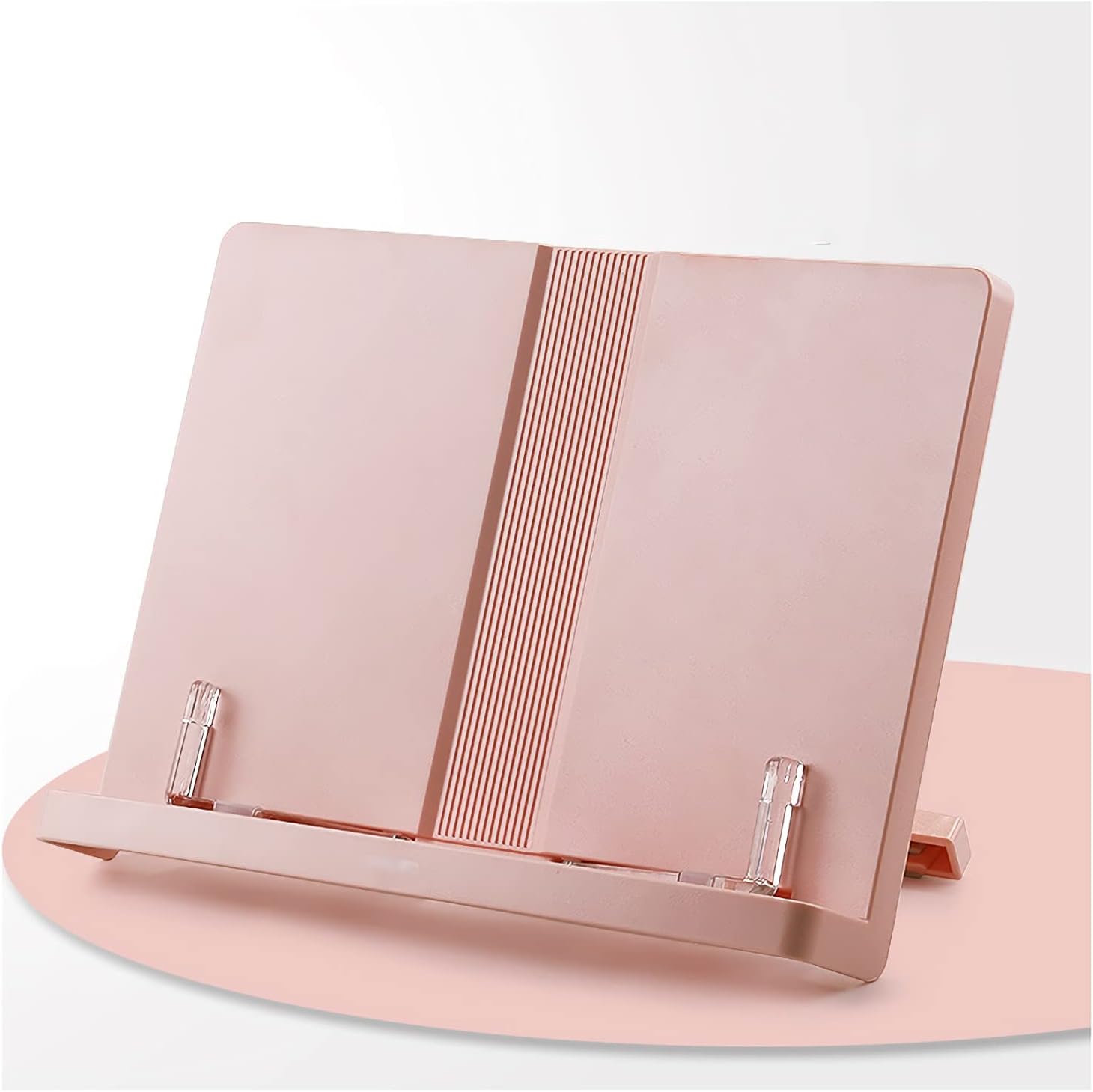 Yuidaaavzz Portable Pink 11x8 Book Stand