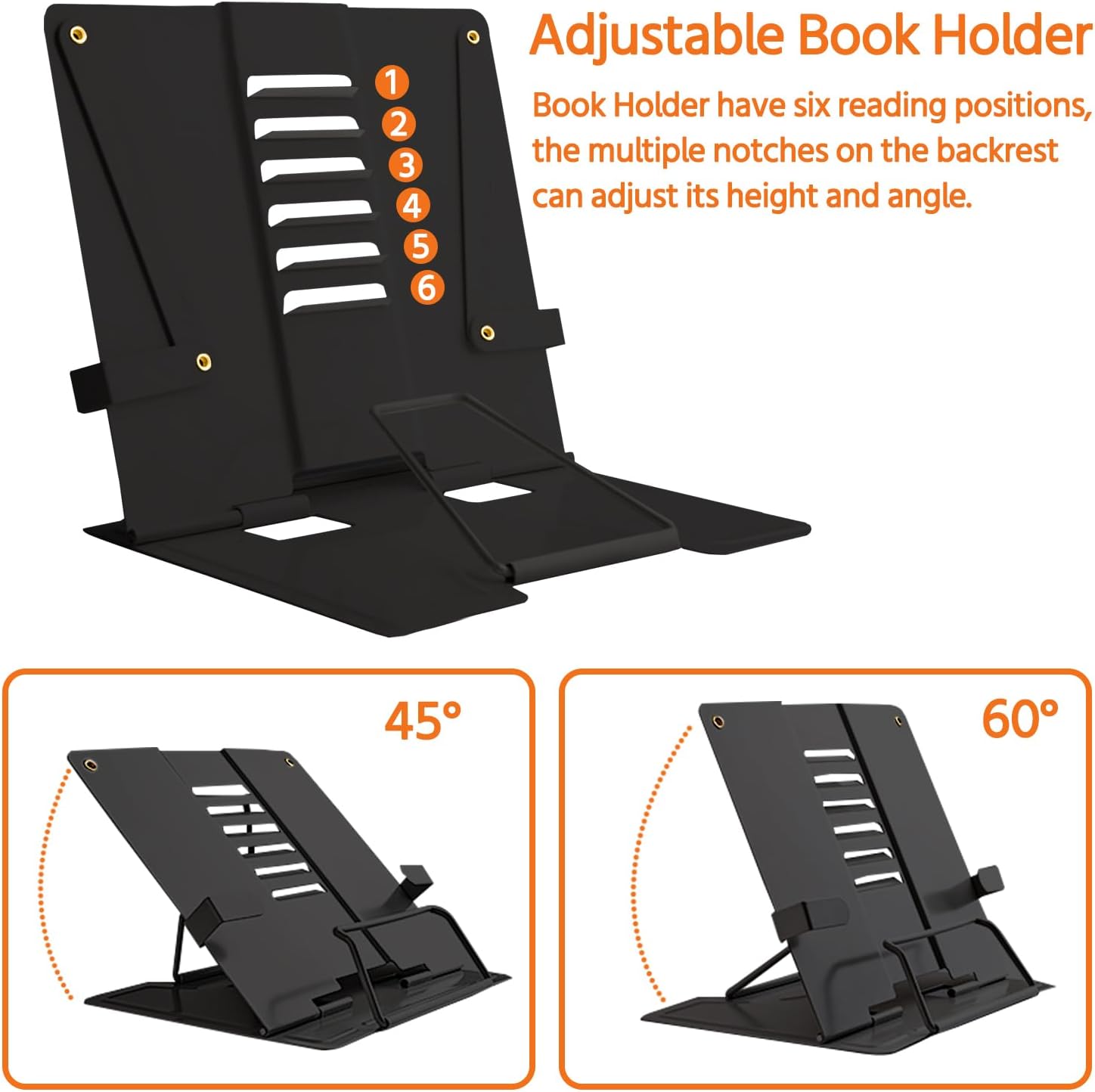 MEWPON Hands-Free Reading Stand Perfect for Kitchen Office Use