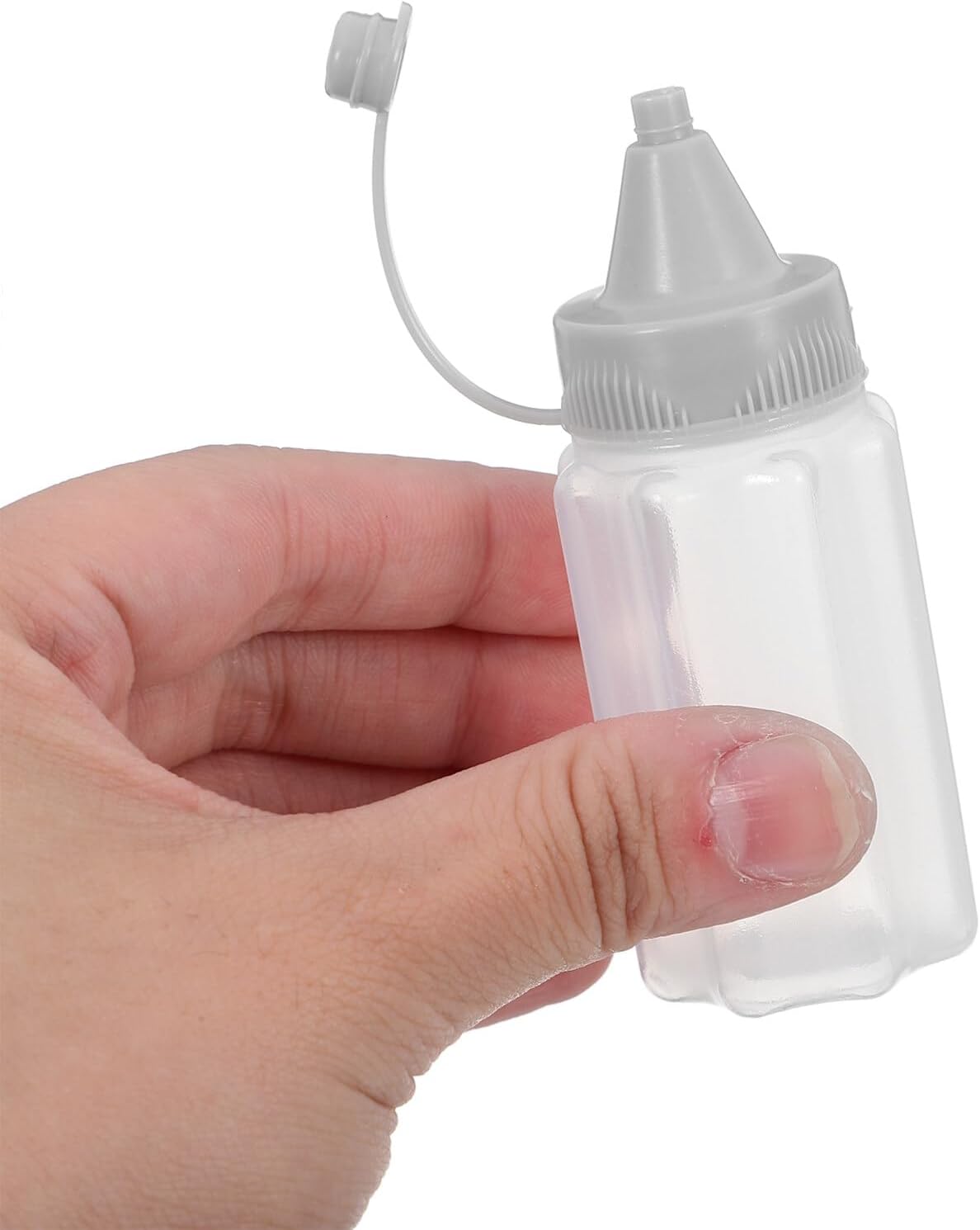 PrettyZoom Squeeze Necessary bottles-Reusable condiment jarPress bottle-Adjustable Size