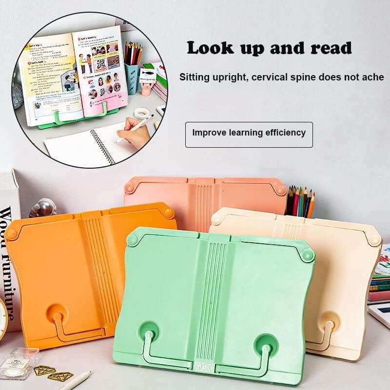 Adjustable Reading Stand for Students Office Workers Protects Vision Simple Design