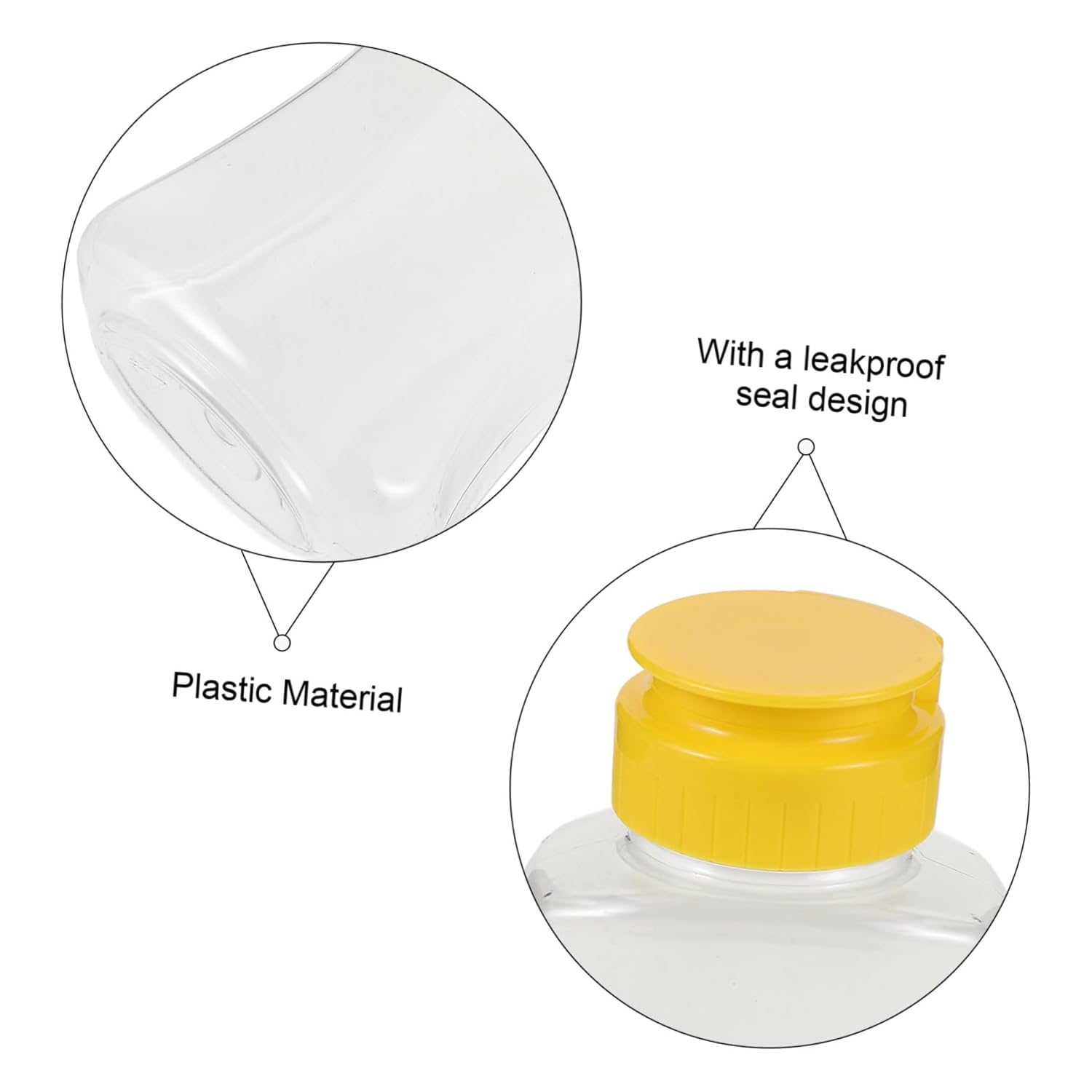 Condiment Squeeze Set 180ml Easy to Use
