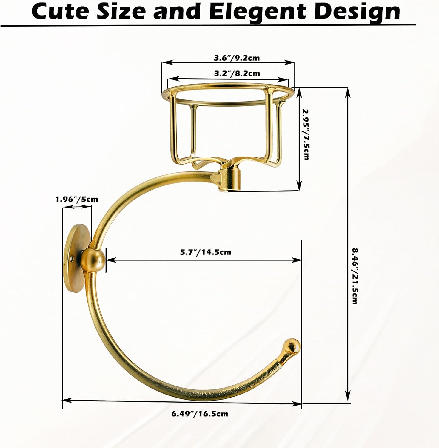 ICCTUO Hand Towel Holder