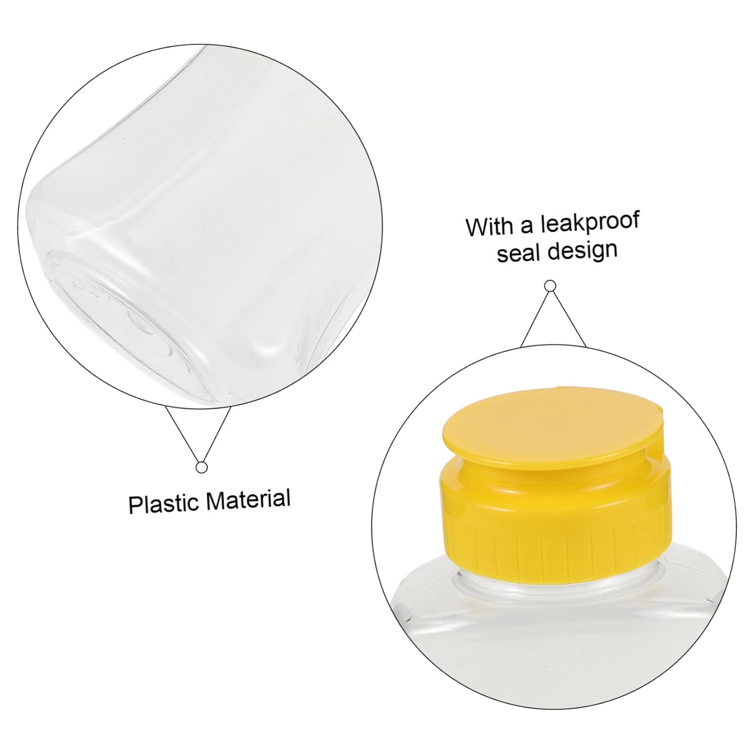 Stay Organization-friendly 180ml Squeeze Bottles for Ketchup Mustard and More