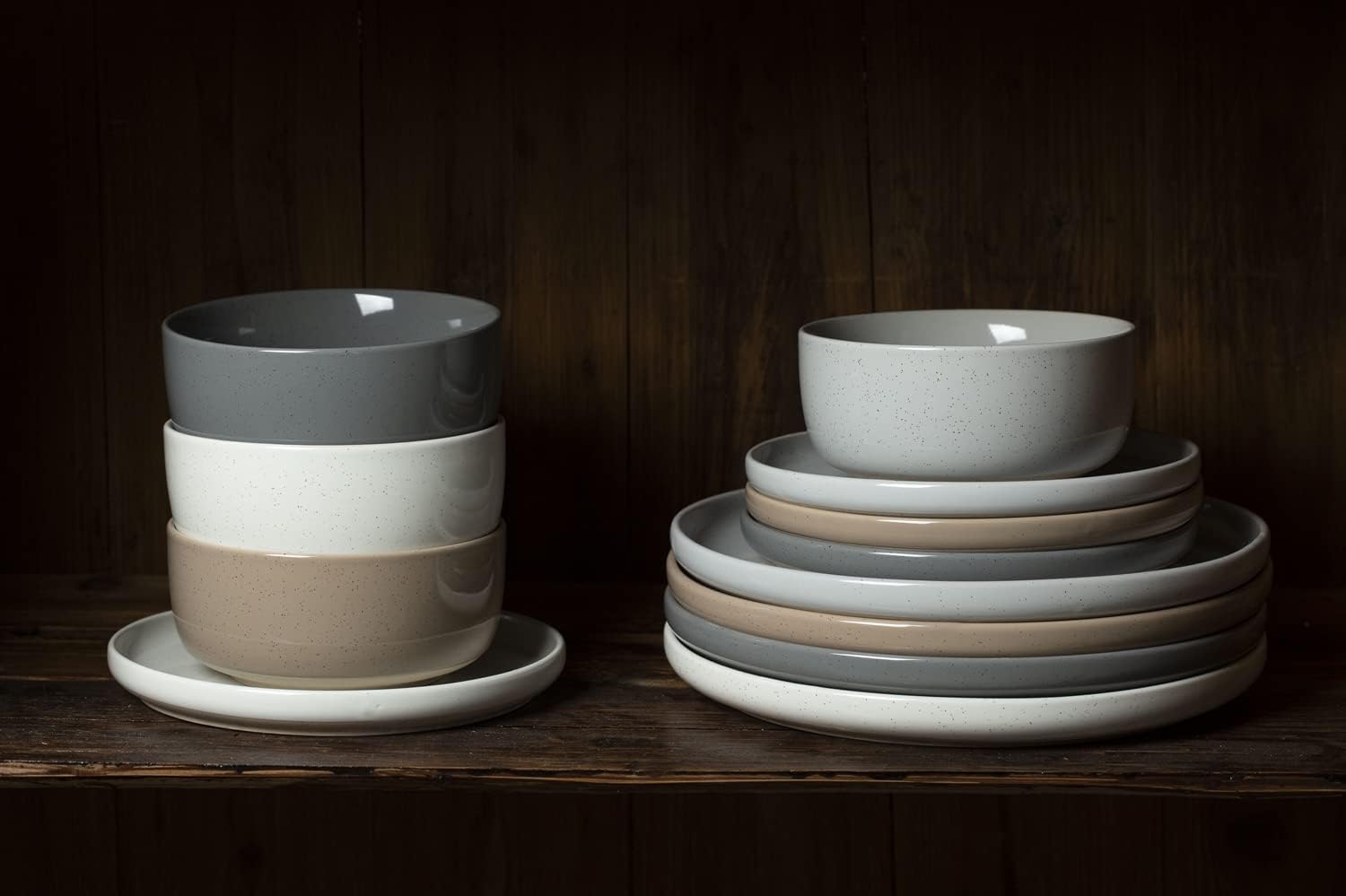 Famiware Milkyway Dinnerware Set 24-Piece for 8