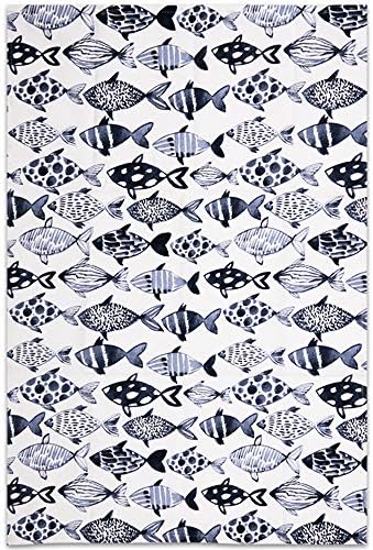Premium Cotton Hand Towels Set 4 28x20 inches Design